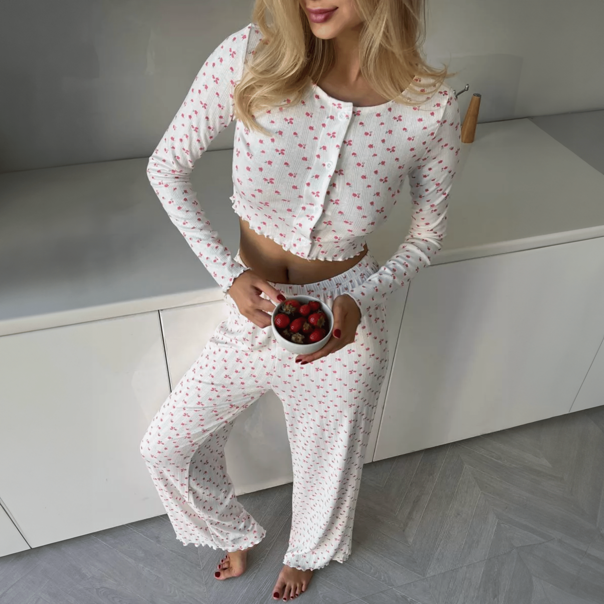 Dreamy Two - Piece Pajama Set - Momang Studio