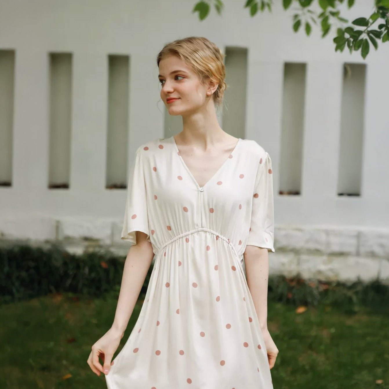 Fleur Soft Sleep Dress - Momang Studio