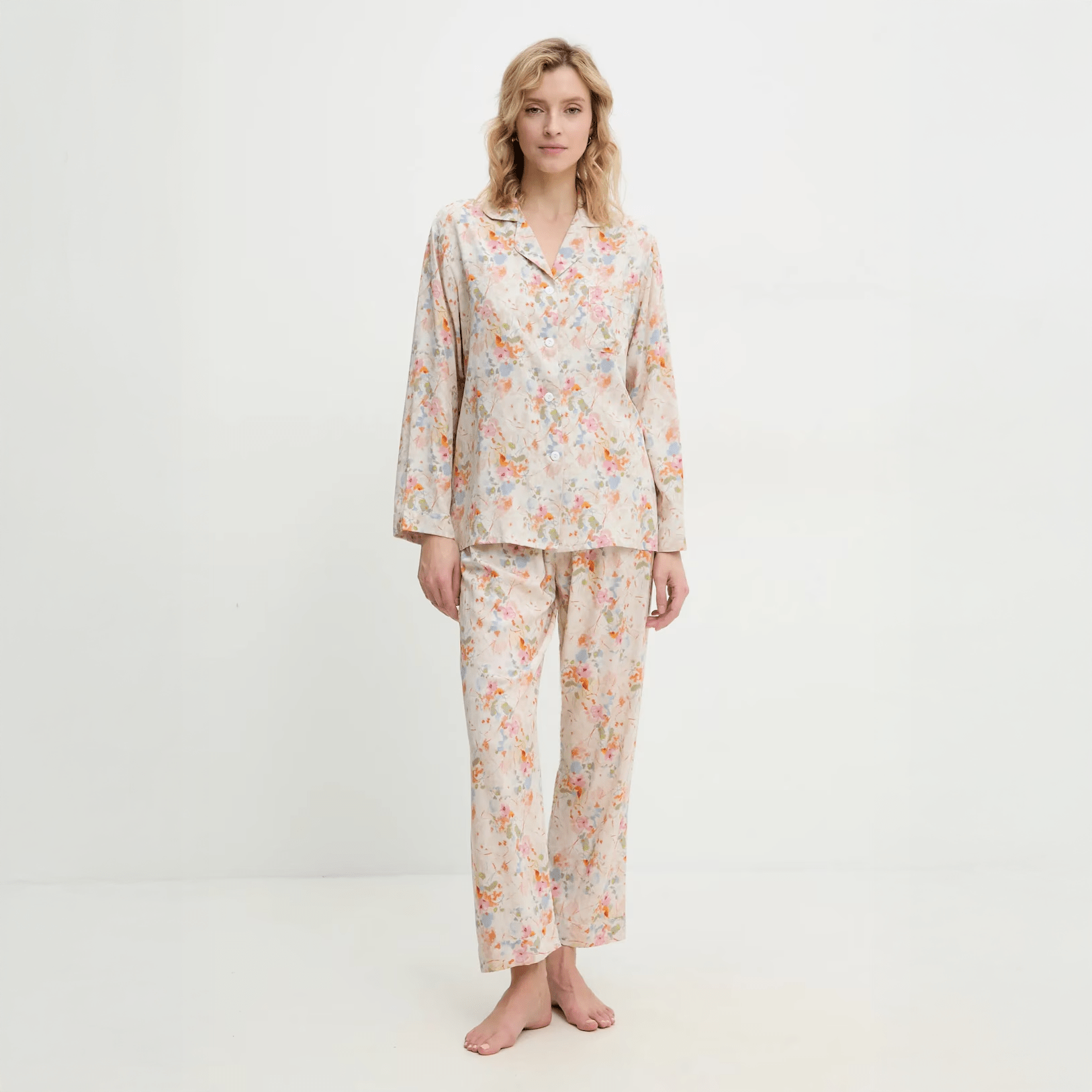 Floral Haze Pajama Set - Momang Studio