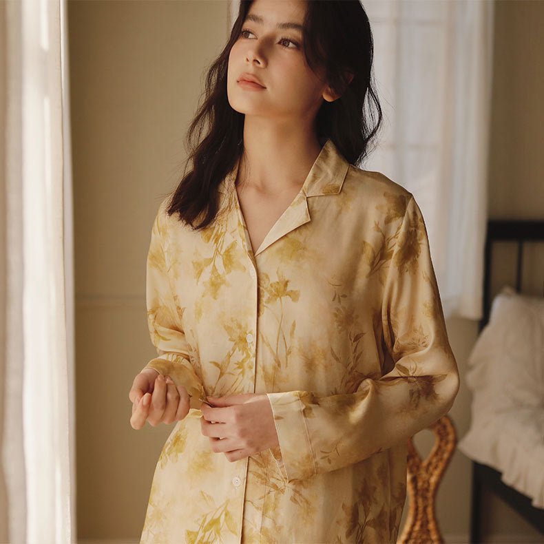 Honey Meadow Pajama Set - Momang Studio