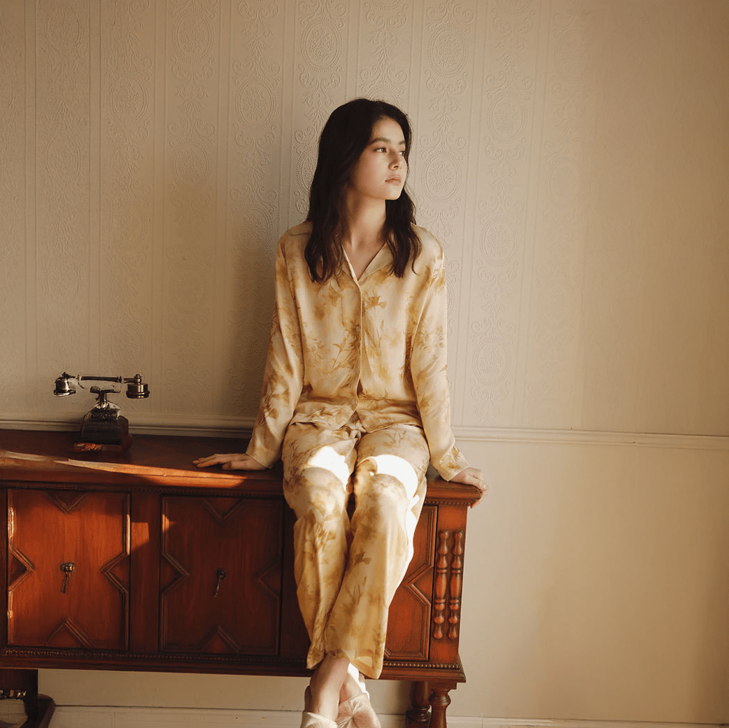 Honey Meadow Pajama Set - Momang Studio