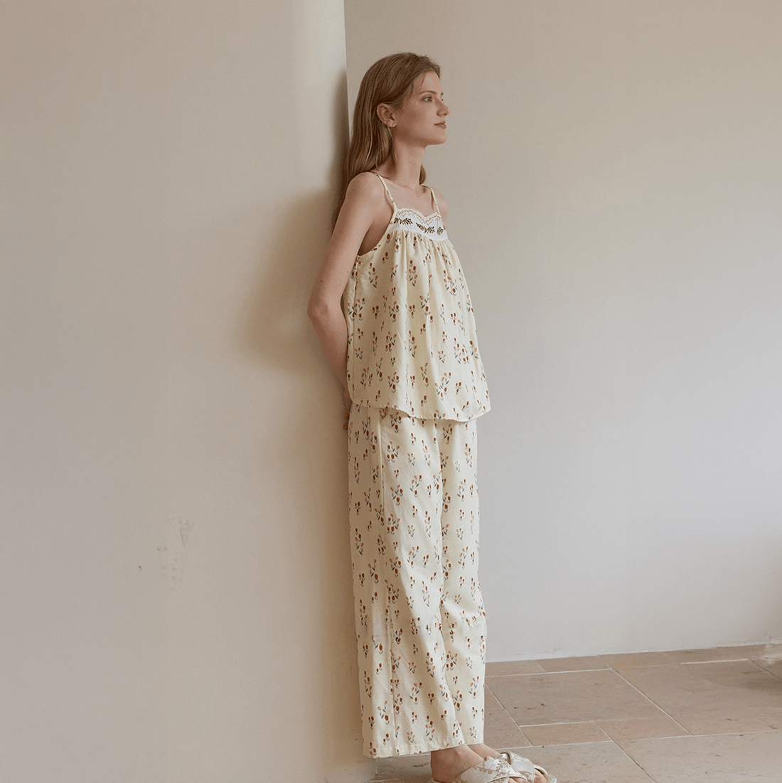 Honeylight Garden Pajama Set - Momang Studio