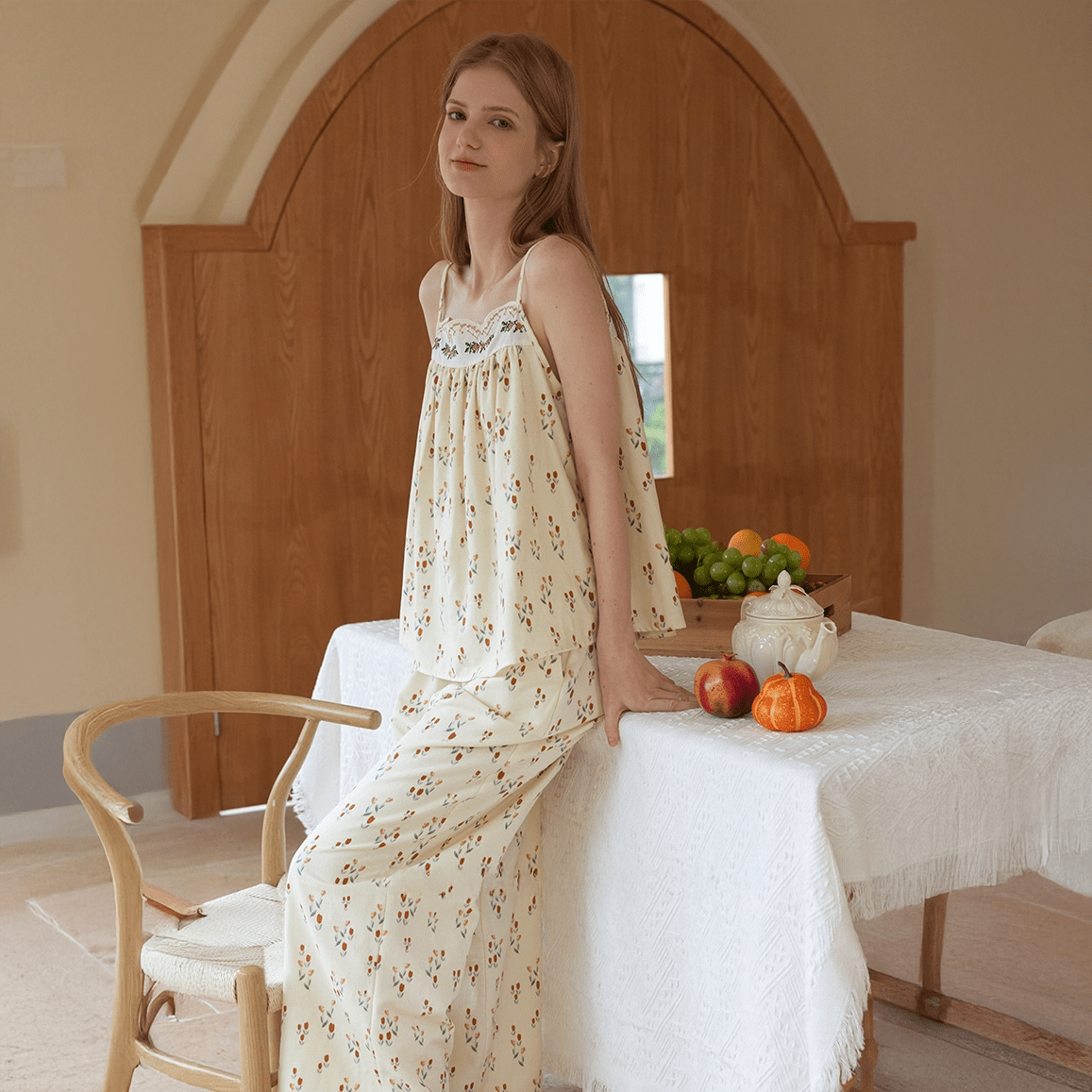 Honeylight Garden Pajama Set - Momang Studio