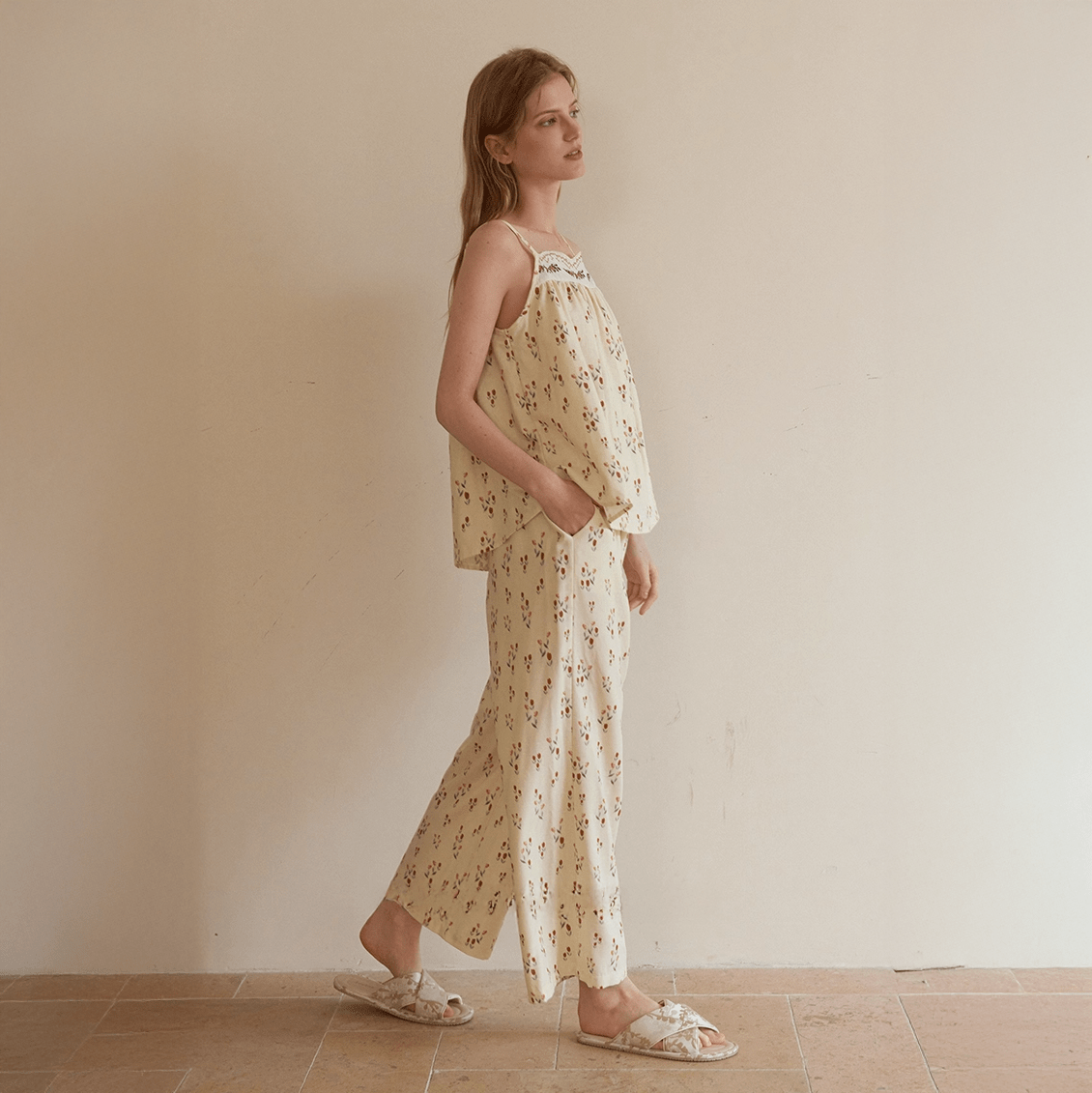 Honeylight Garden Pajama Set - Momang Studio