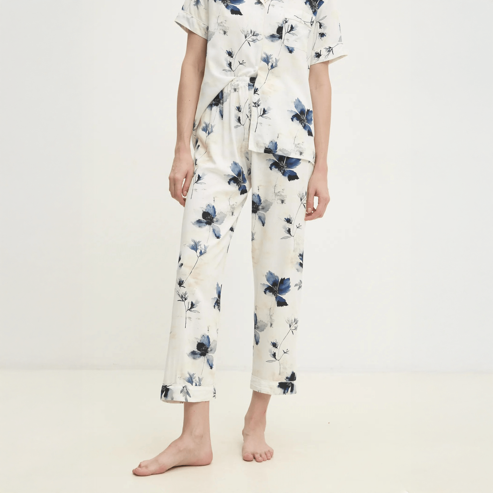 Indigo Whisper Pajama Set - Momang Studio