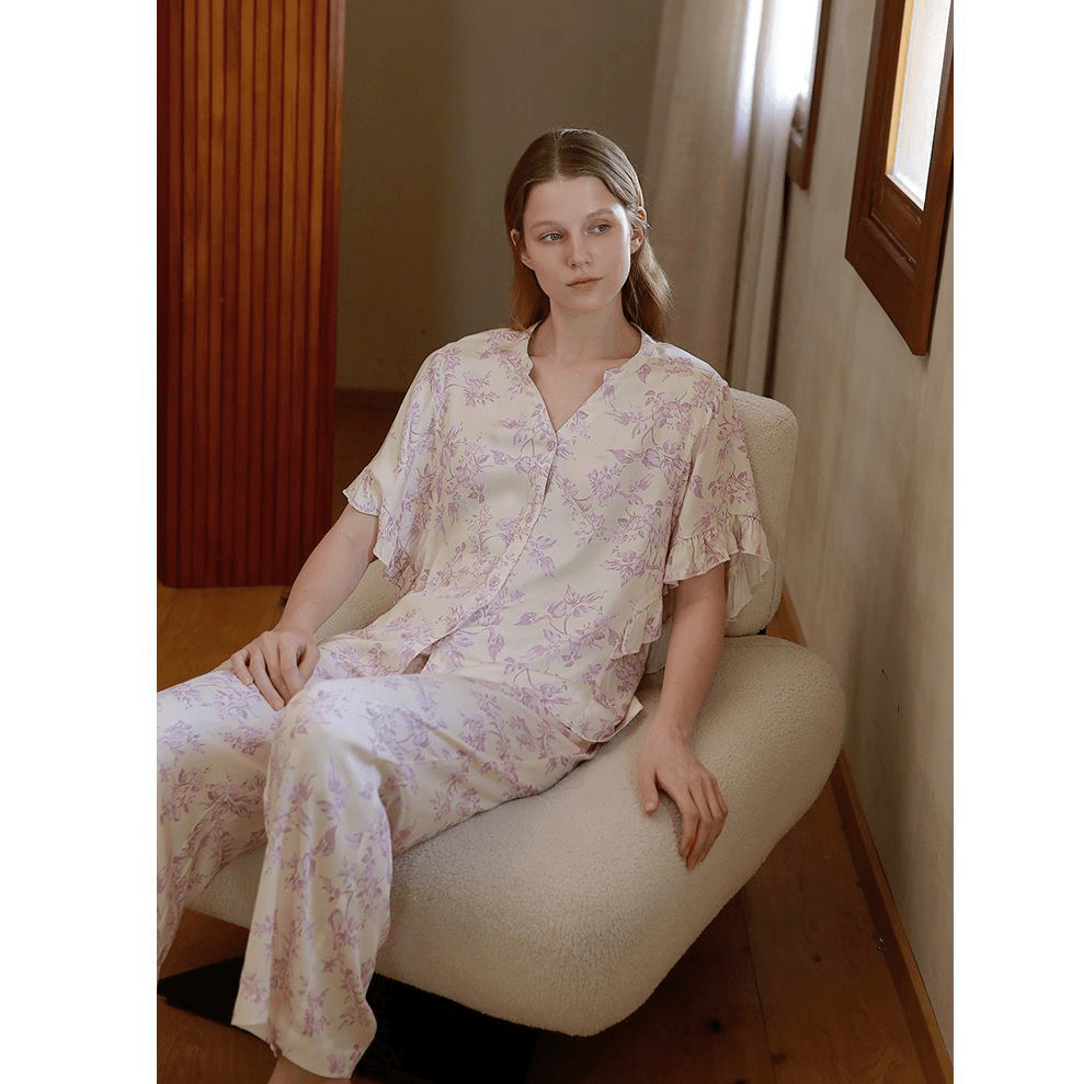 Lavender Haze Pajama Set - Momang Studio