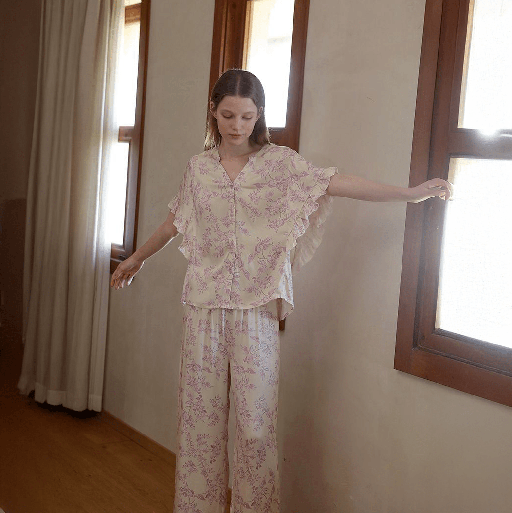 Lavender Haze Pajama Set - Momang Studio