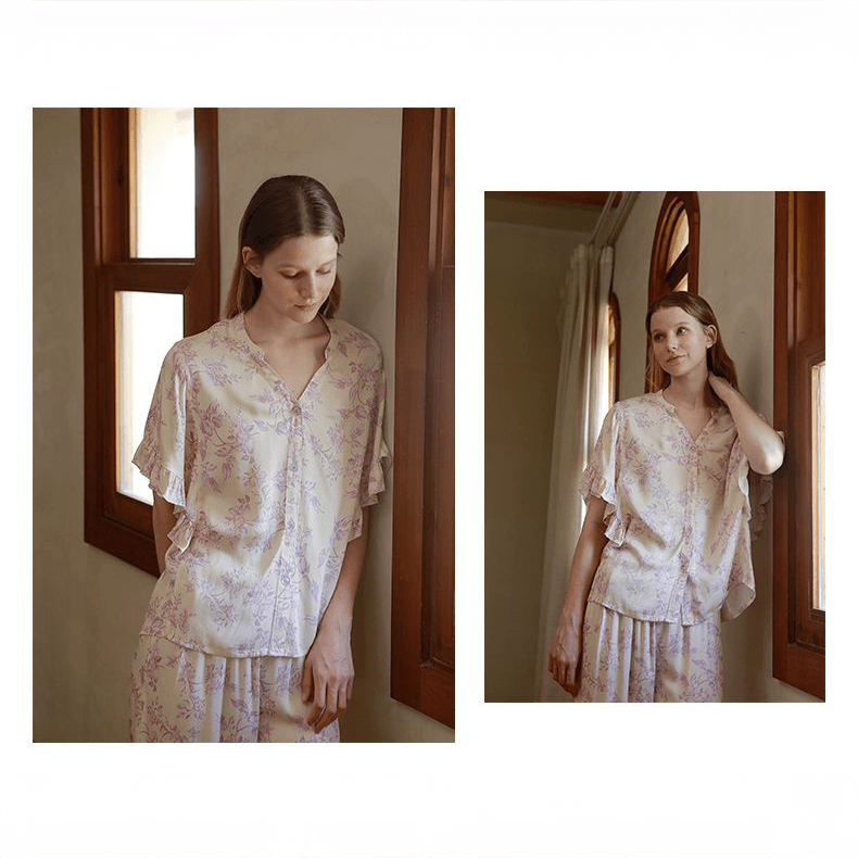 Lavender Haze Pajama Set - Momang Studio