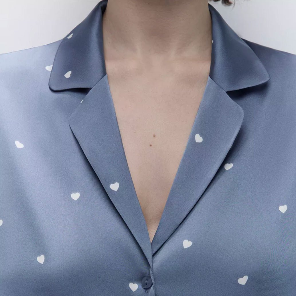 Midnight Heart Pajama Set - Momang Studio