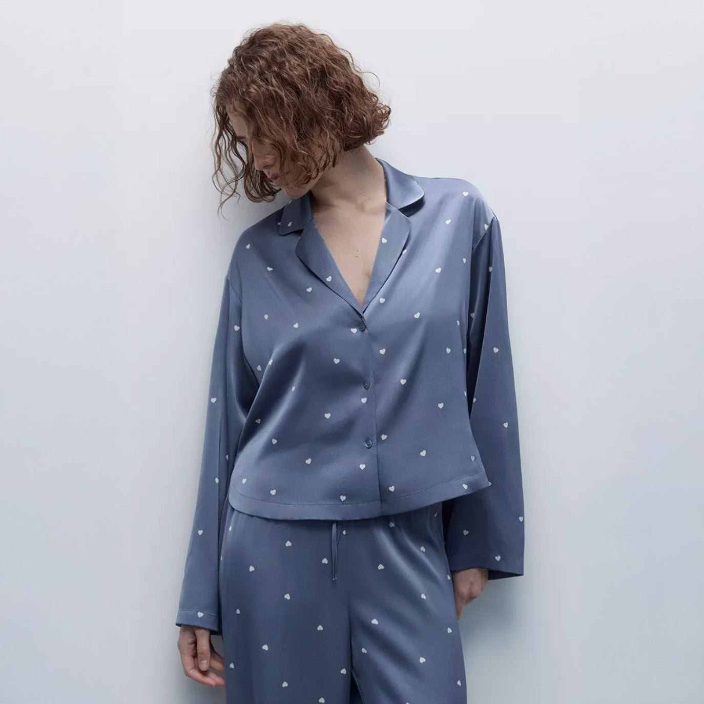 Midnight Heart Pajama Set - Momang Studio