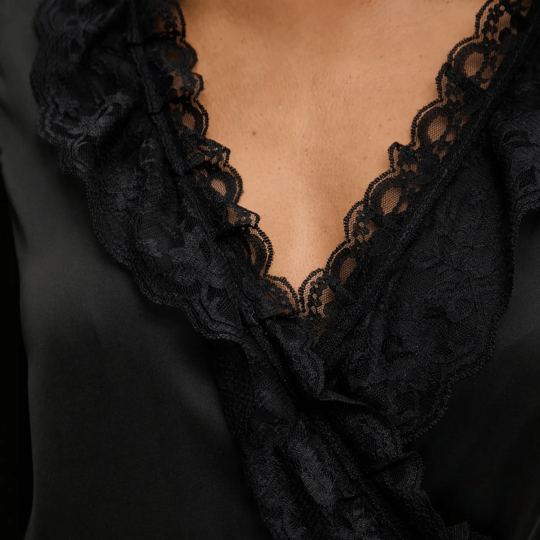 Midnight Noir Nightgown Set - Momang Studio