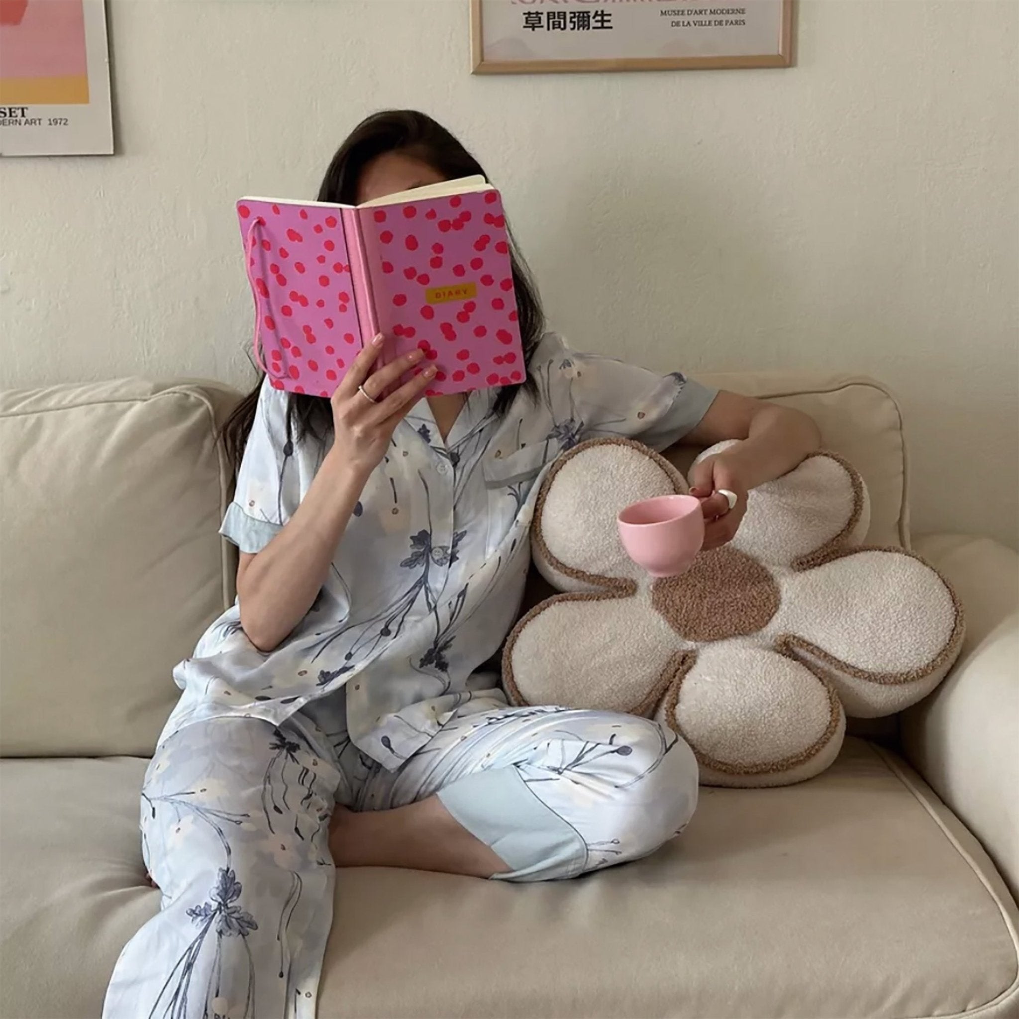 Mist Bloom Pajama Set - Momang Studio