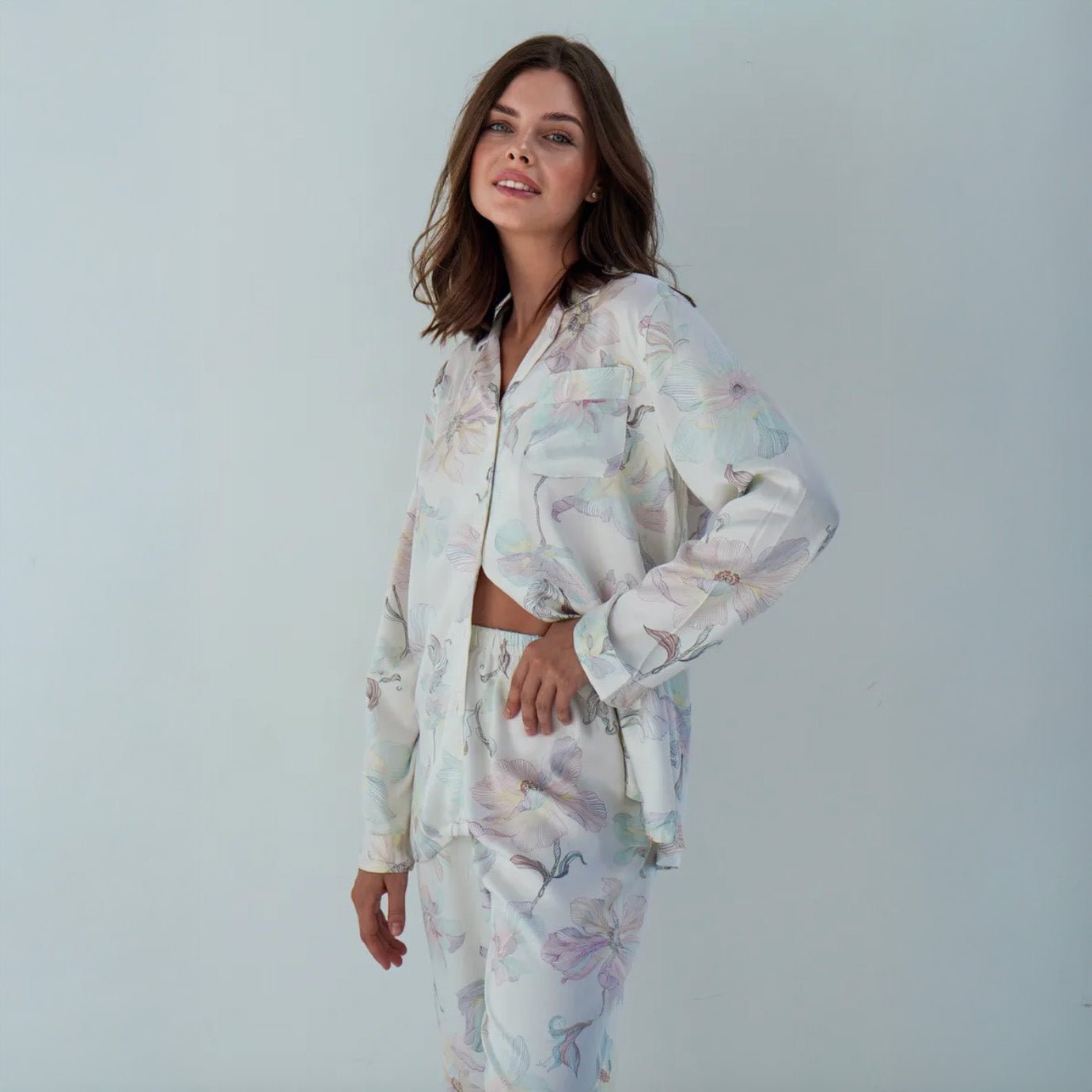 Morning Bloom Pajama Set - Momang Studio