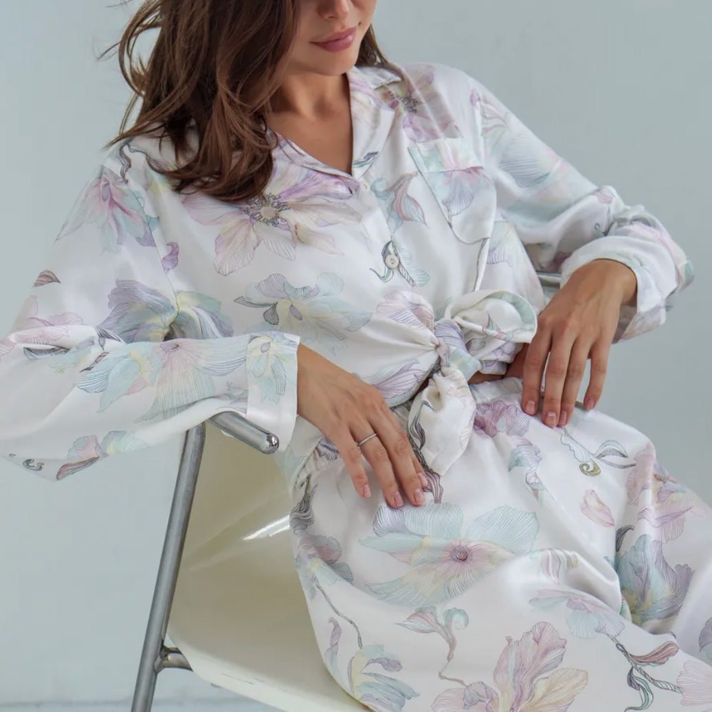 Morning Bloom Pajama Set - Momang Studio