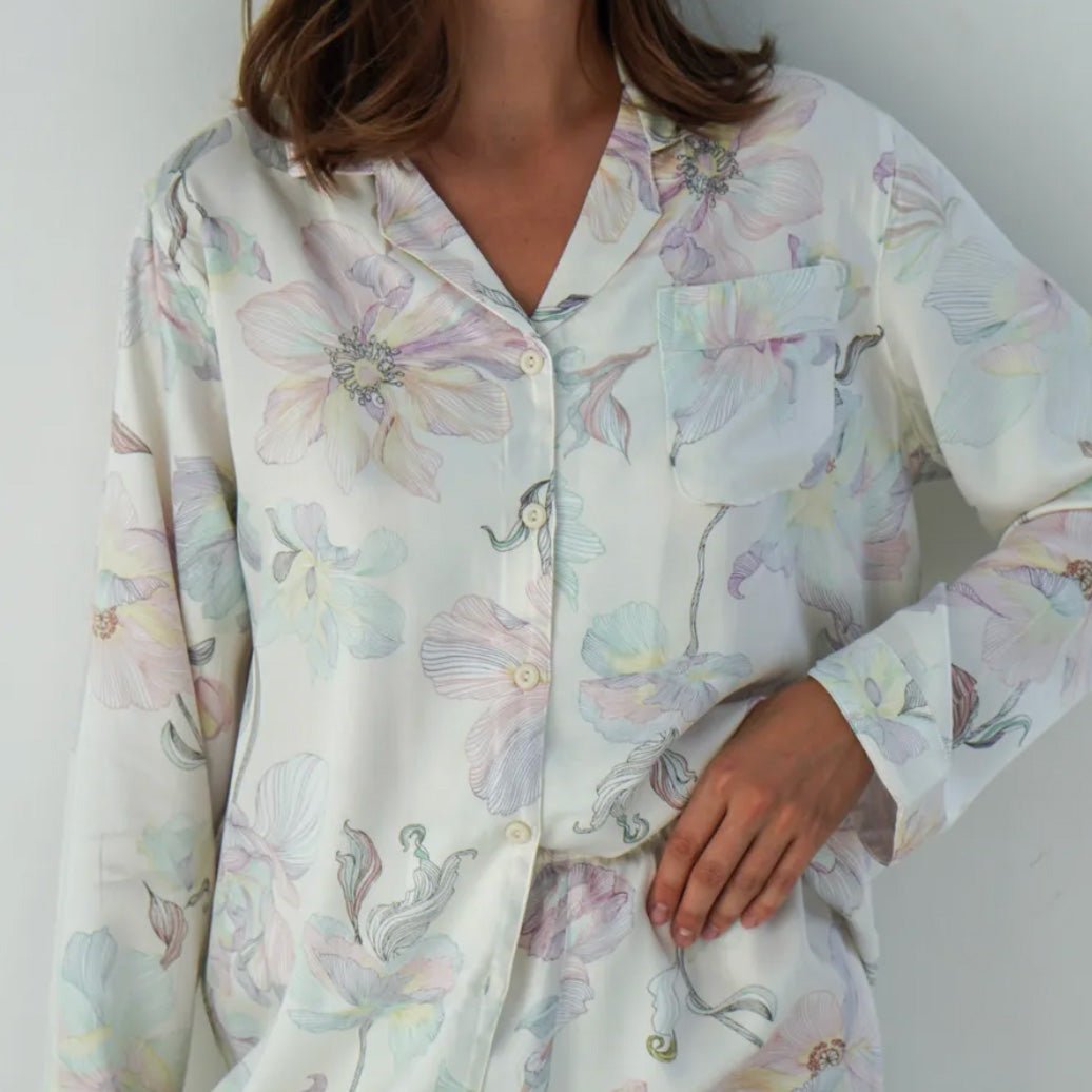 Morning Bloom Pajama Set - Momang Studio