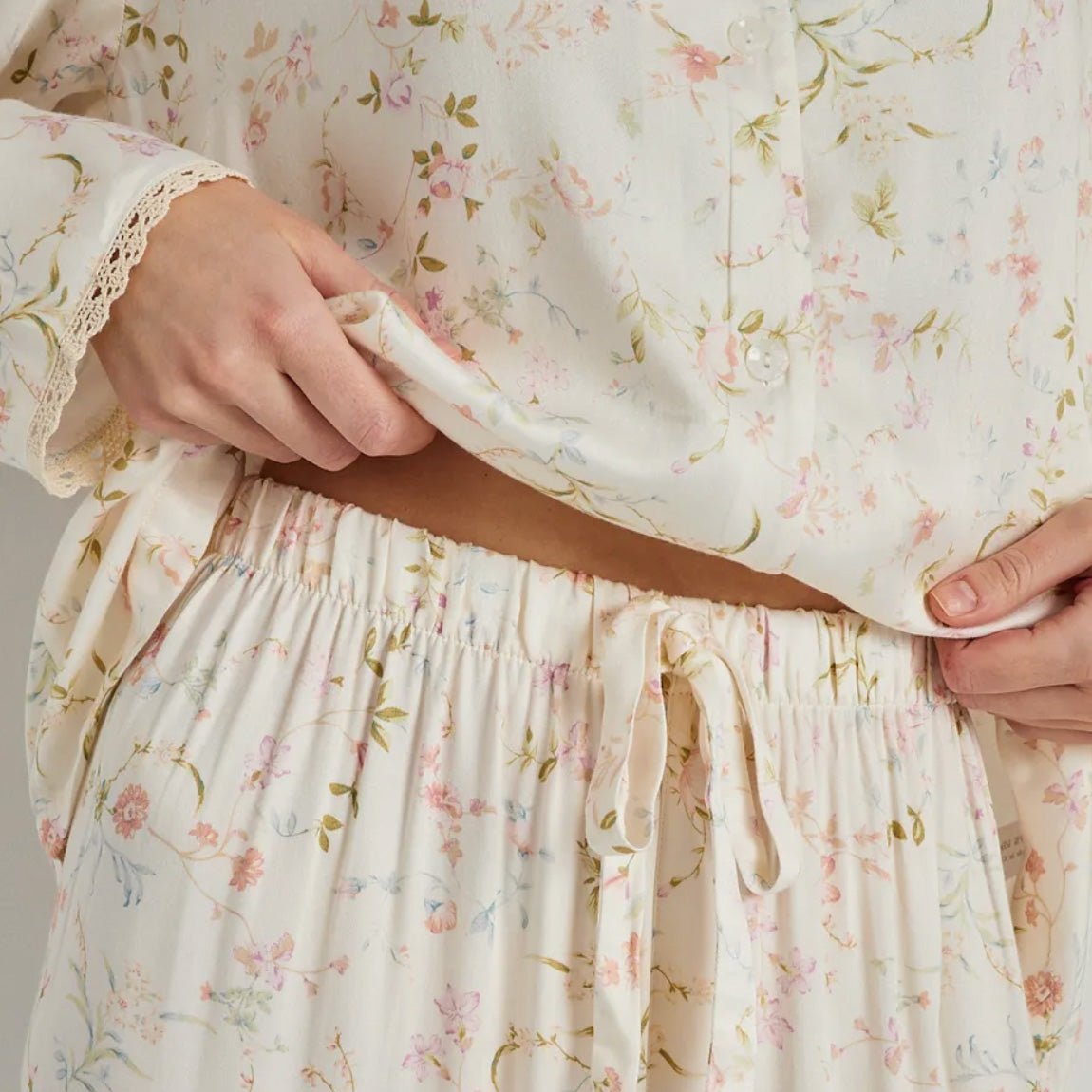 Nocturne Bloom Pajama Set - Momang Studio