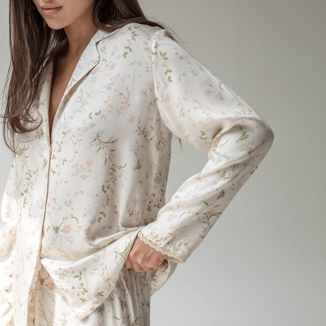 Nocturne Bloom Pajama Set - Momang Studio