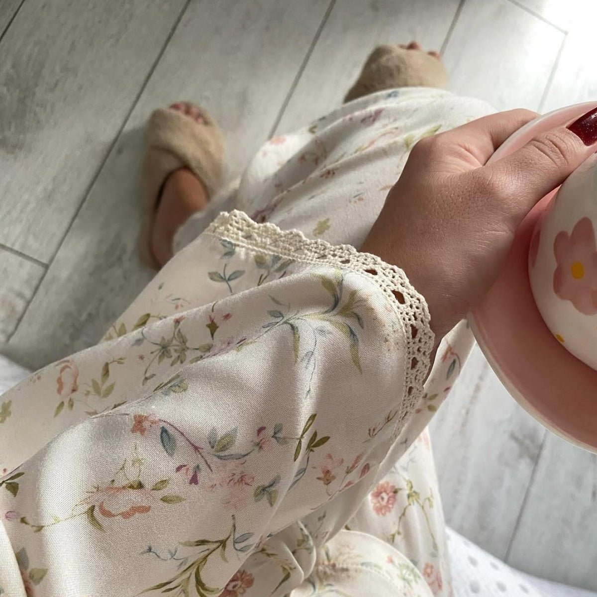 Nocturne Bloom Pajama Set - Momang Studio