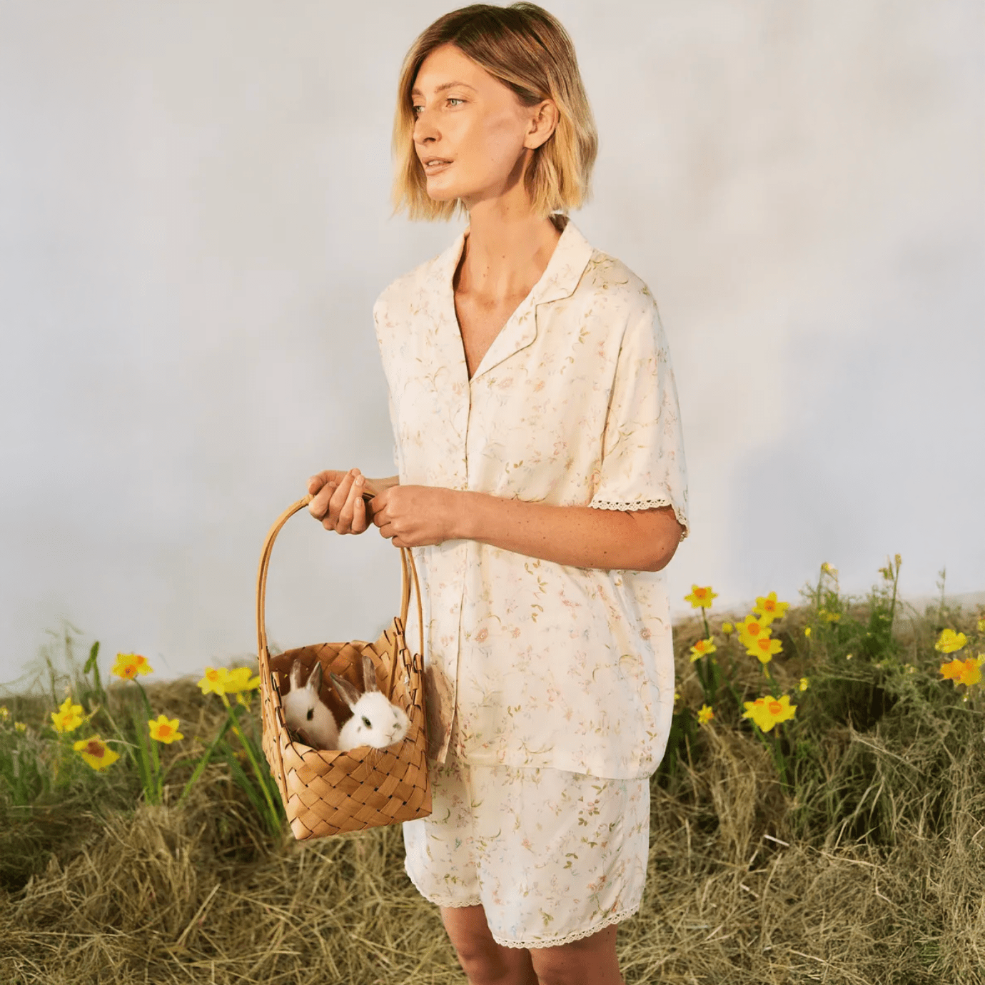 Nocturne Bloom Pajama Set - Momang Studio