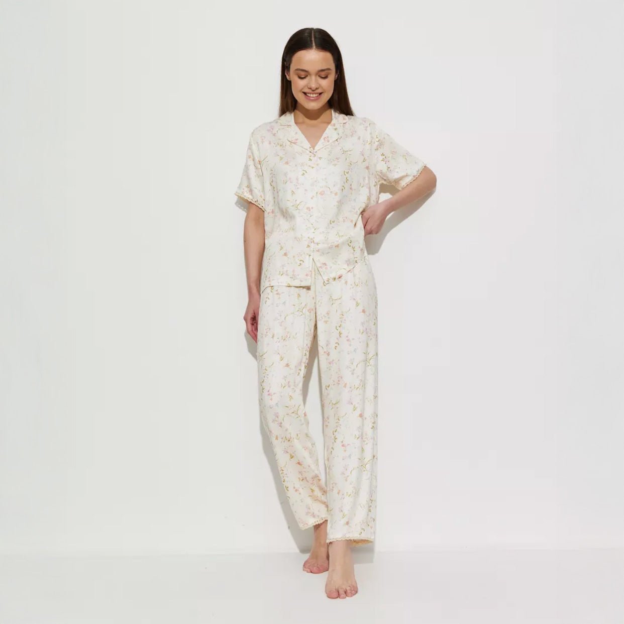 Nocturne Bloom Pajama Set - Momang Studio