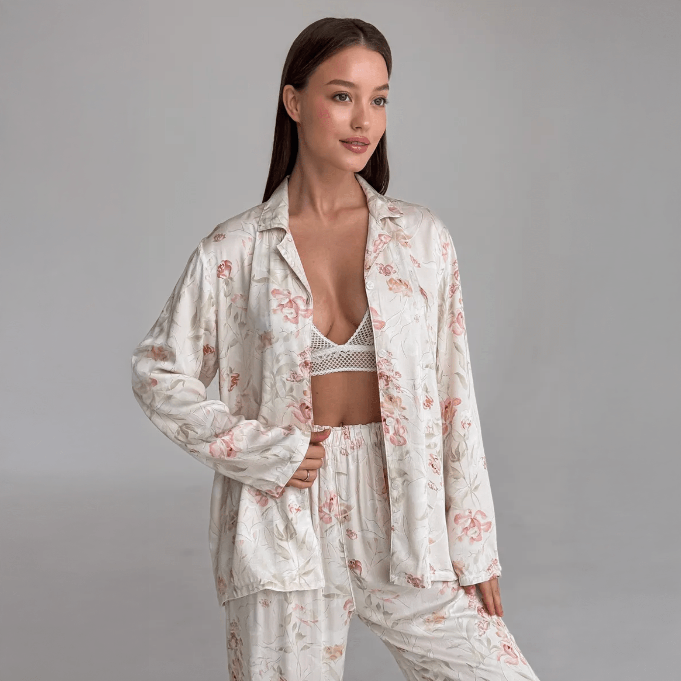 Petal Whisper Pajama Set - Momang Studio