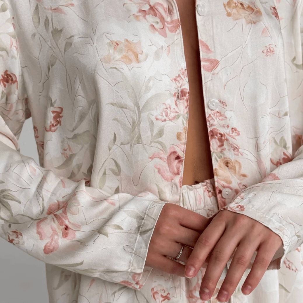 Petal Whisper Pajama Set - Momang Studio