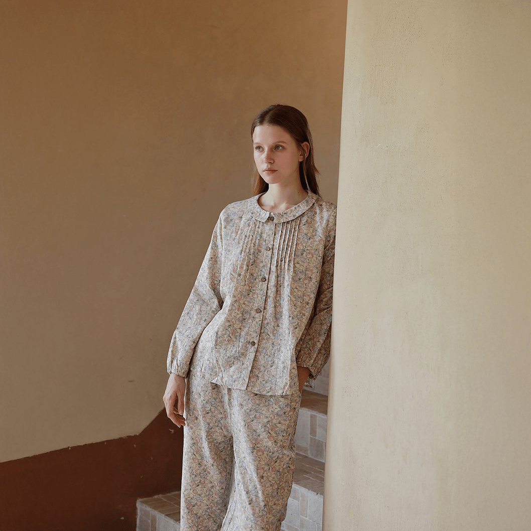 Tulip Whispers Pajama Set - Momang Studio