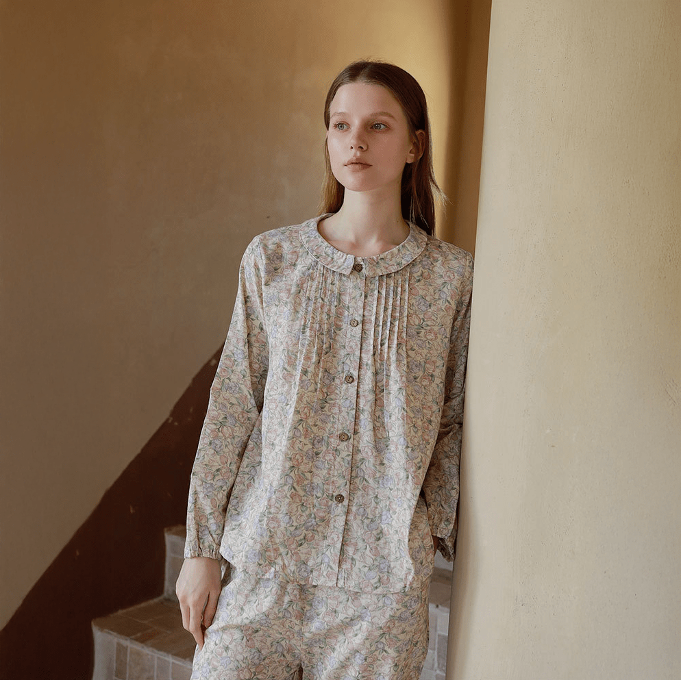 Tulip Whispers Pajama Set - Momang Studio