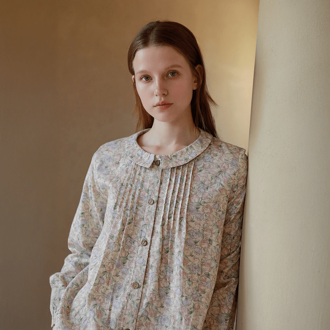 Tulip Whispers Pajama Set - Momang Studio