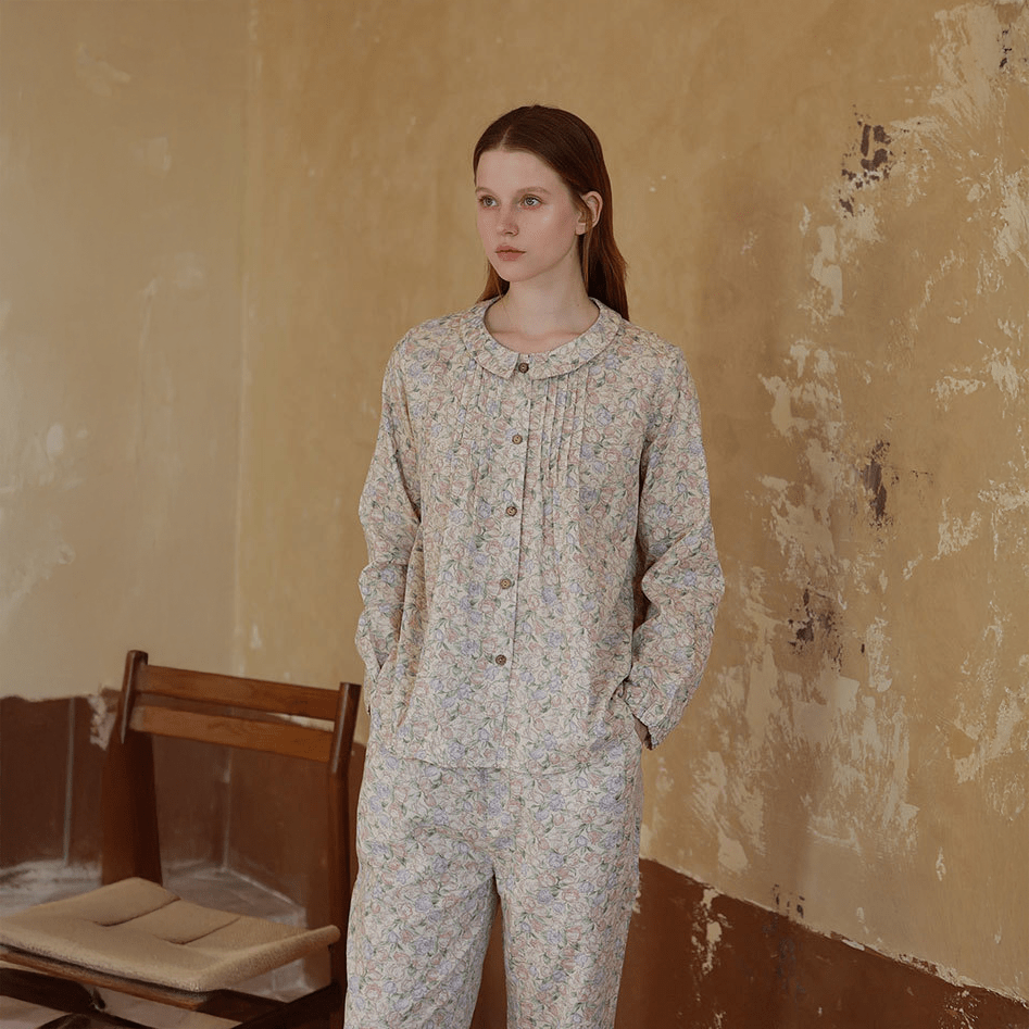 Tulip Whispers Pajama Set - Momang Studio
