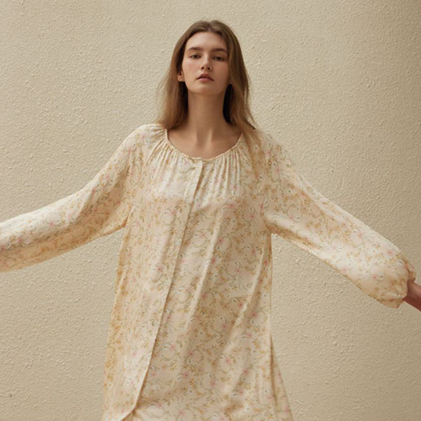 Amber Bloom Sleep Dress