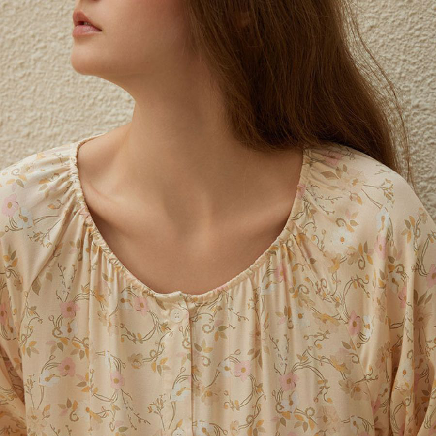 Amber Bloom Sleep Dress