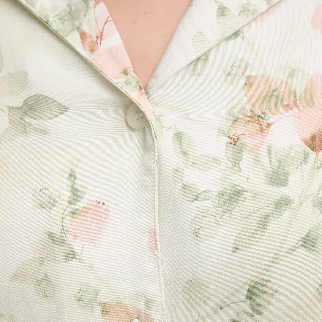 Vanilla Blossom Pajama Set - Momang Studio