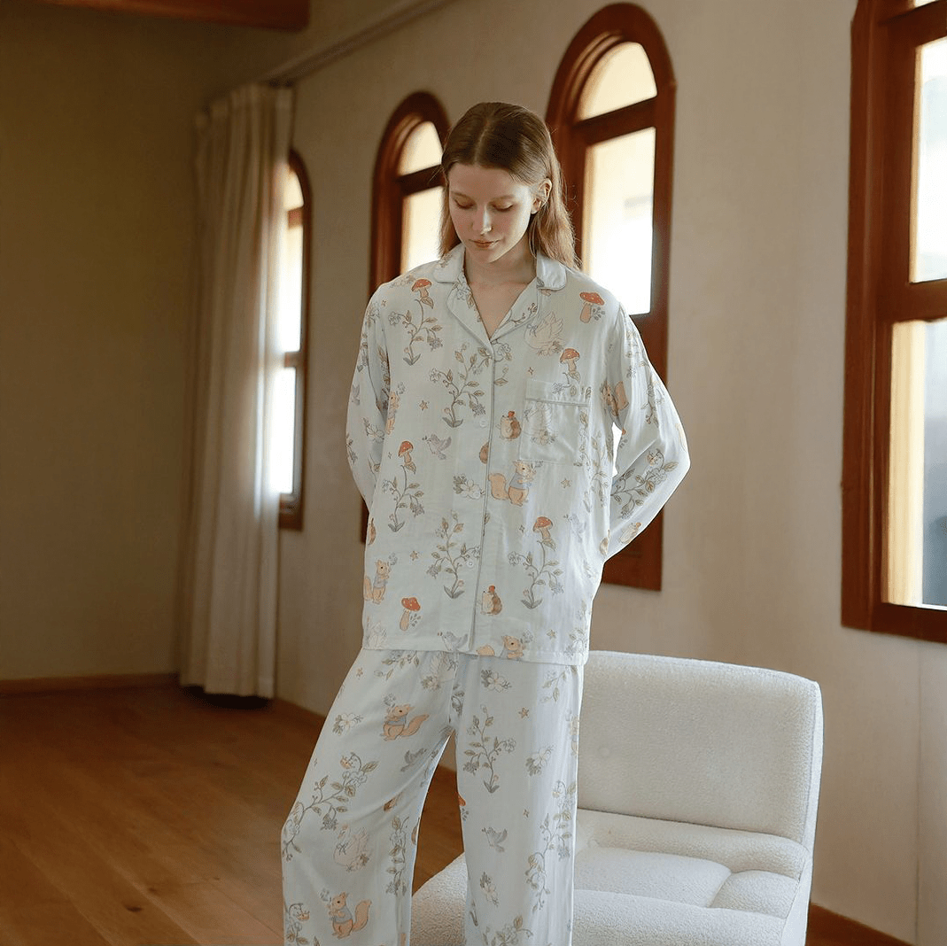 Woodland Whimsy Pajama Set - Momang Studio