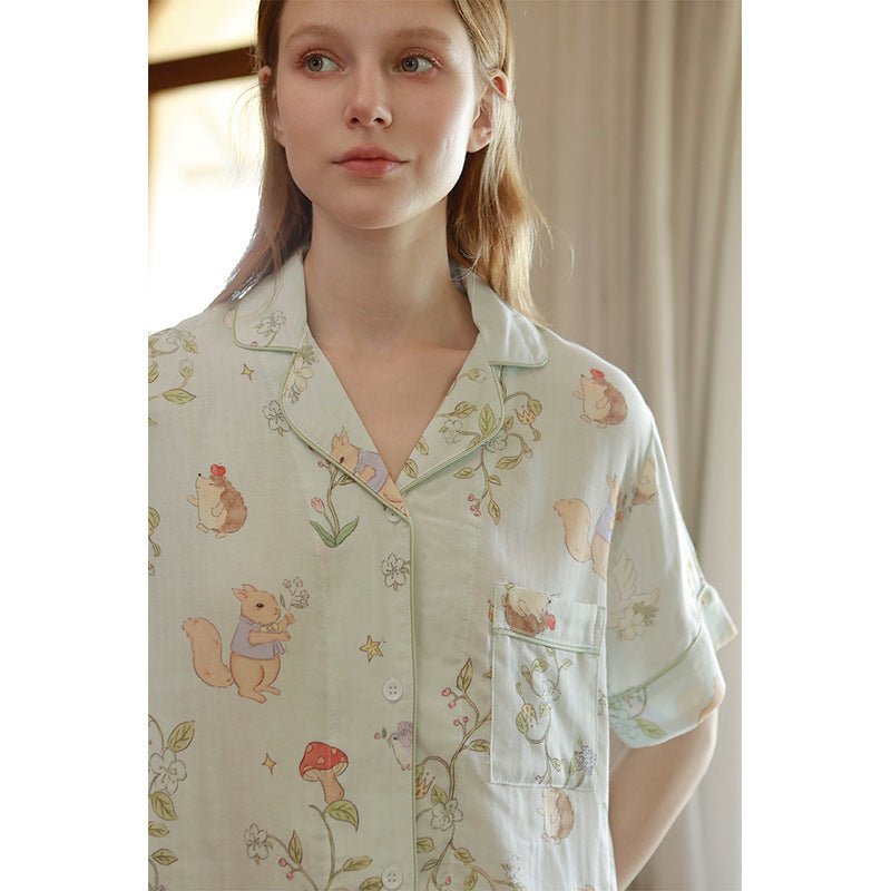 Woodland Whimsy Pajama Set - Momang Studio