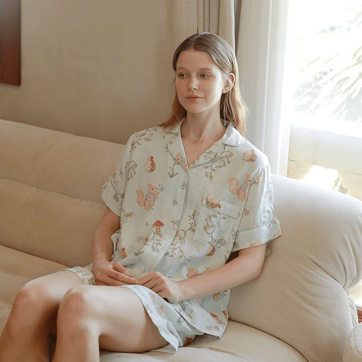 Woodland Whimsy Pajama Set - Momang Studio