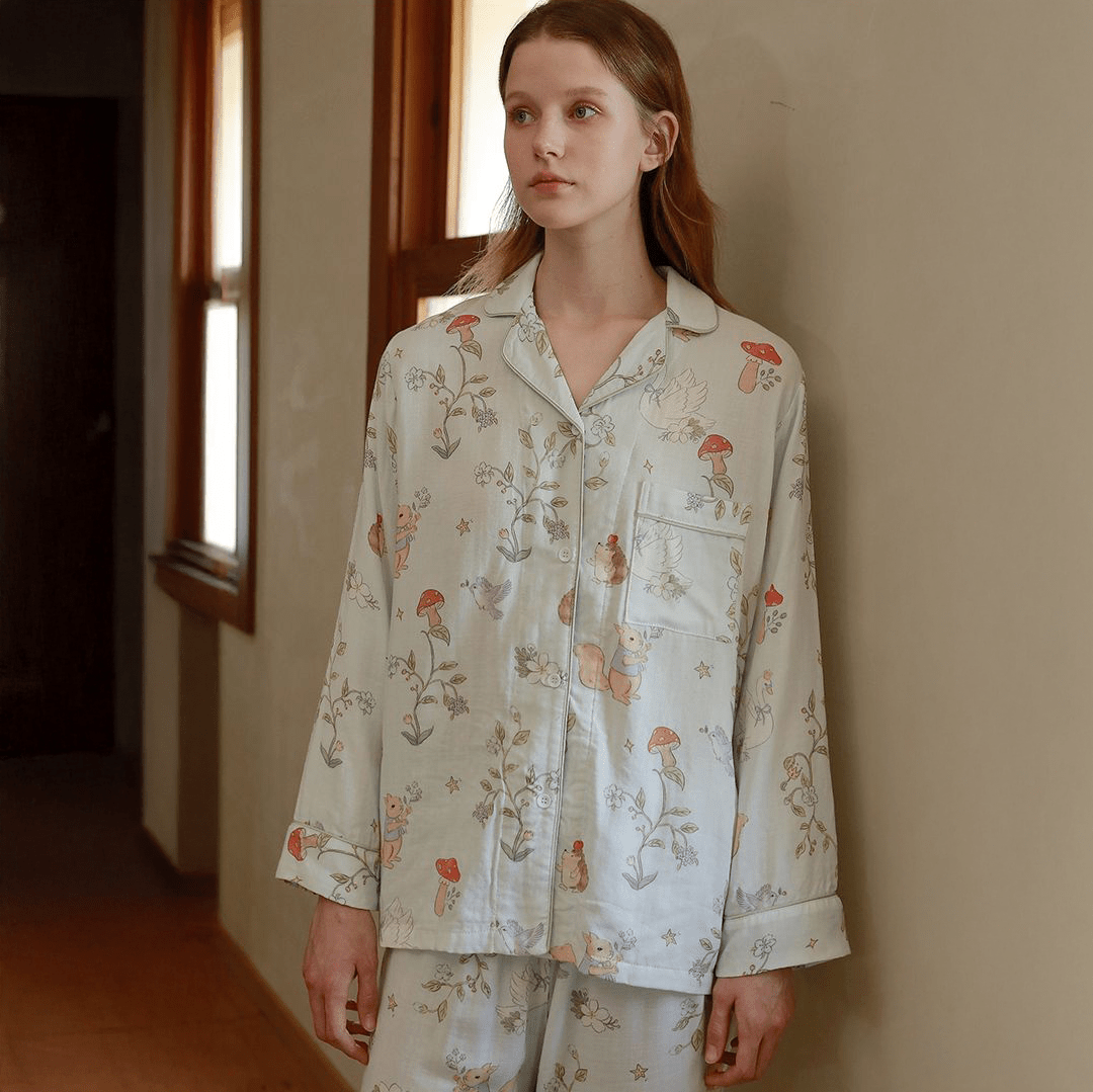 Woodland Whimsy Pajama Set - Momang Studio